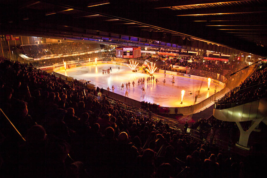 Production de glace de la patinoire des Vernets